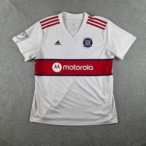 Adidas Chicago 2019 Fire FC Away Football Soccer Shirt Jersey Mens 2XL White